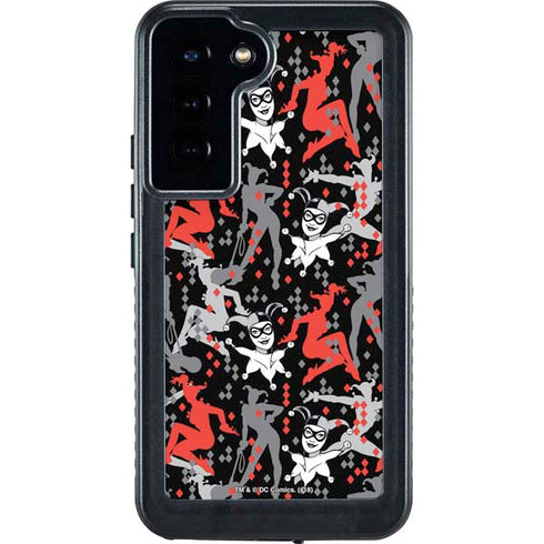 DC Comics Harley Quinn All Over Print Galaxy S24 Plus Waterproof Case
