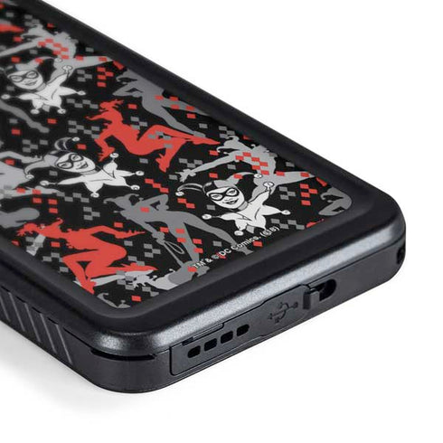 DC Comics Harley Quinn All Over Print Galaxy S24 Plus Waterproof Case