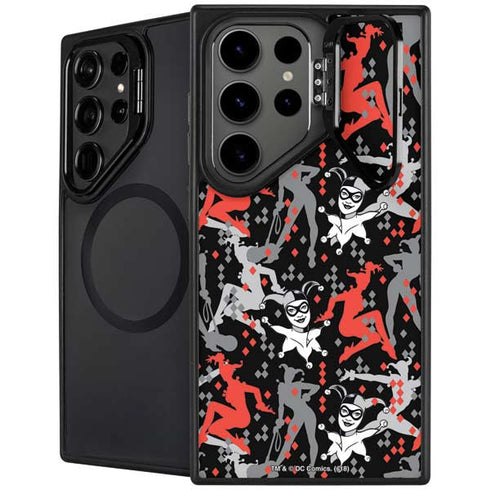 DC Comics Harley Quinn All Over Print Galaxy S25 Ultra Kickstand Case