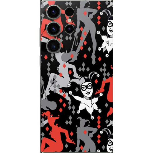 DC Comics Harley Quinn All Over Print Galaxy S25 Ultra Skin