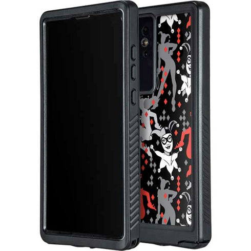 DC Comics Harley Quinn All Over Print Galaxy S24 Ultra Waterproof Case