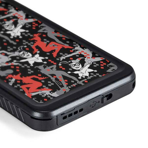 DC Comics Harley Quinn All Over Print Galaxy S24 Waterproof Case