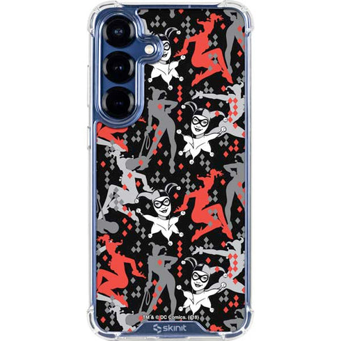 DC Comics Harley Quinn All Over Print Galaxy S25 Plus Clear Case