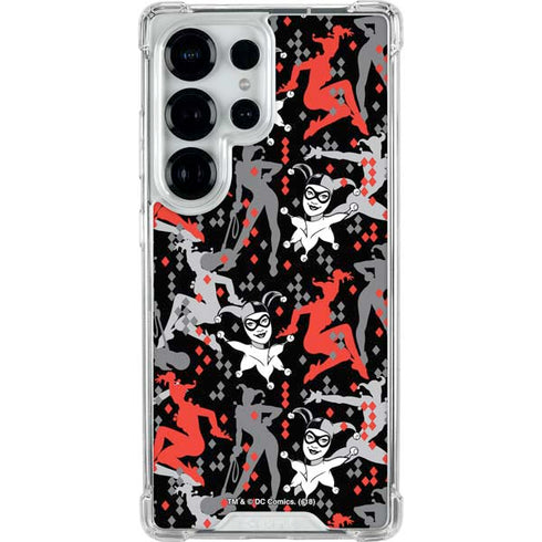 DC Comics Harley Quinn All Over Print Galaxy S25 Ultra Clear Case