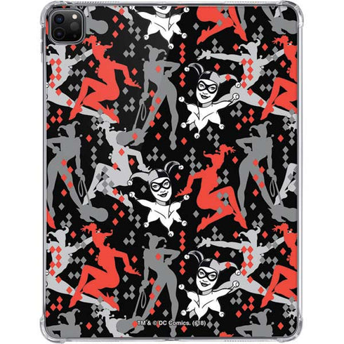 DC Comics Harley Quinn All Over Print iPad Pro 11in (2024) Clear Case