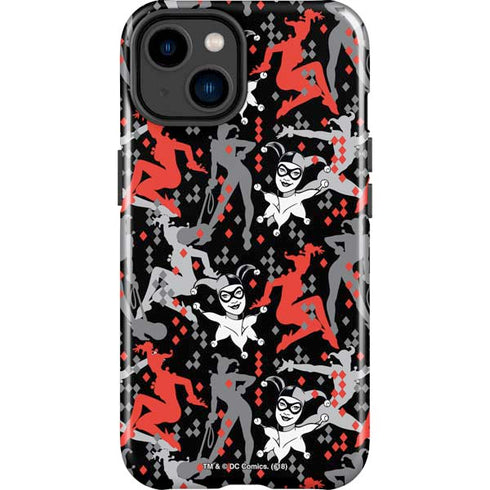 DC Comics Harley Quinn All Over Print iPhone 15 Impact Case
