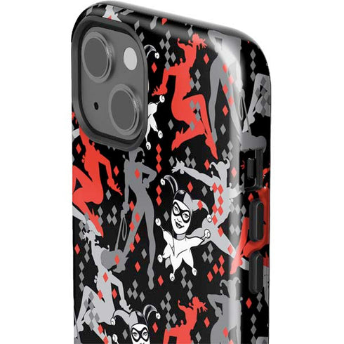 DC Comics Harley Quinn All Over Print iPhone 15 Impact Case