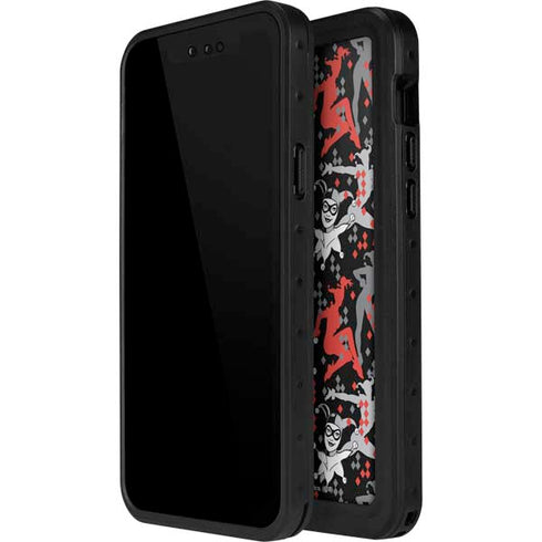 DC Comics Harley Quinn All Over Print iPhone 15 Plus Waterproof Case