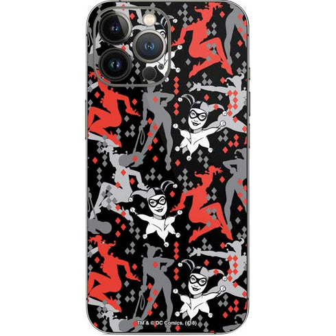 DC Comics Harley Quinn All Over Print iPhone 15 Pro Max Skin