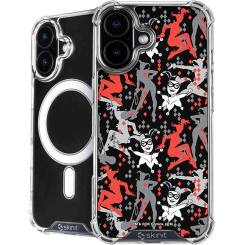 DC Comics Harley Quinn All Over Print iPhone 16 MagSafe Case