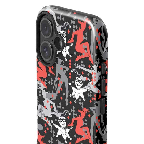 DC Comics Harley Quinn All Over Print iPhone 16 Plus Impact Case