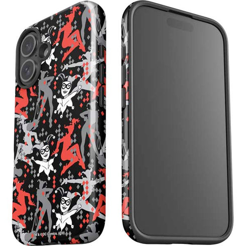 DC Comics Harley Quinn All Over Print iPhone 16 Plus Impact Case