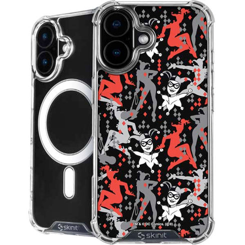 DC Comics Harley Quinn All Over Print iPhone 16 Plus MagSafe Case