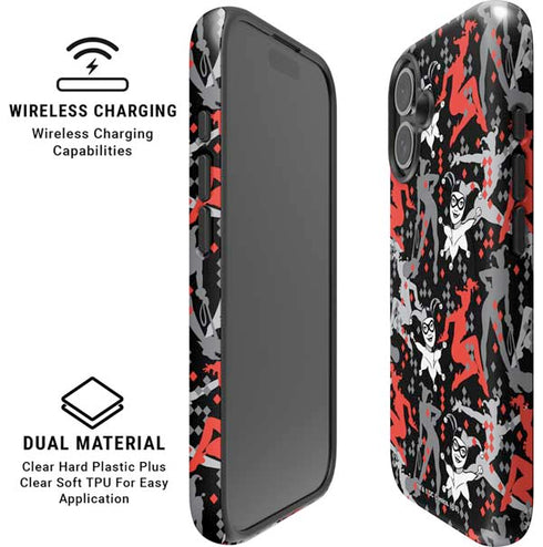 DC Comics Harley Quinn All Over Print iPhone 16 Plus Magsafe Impact Case