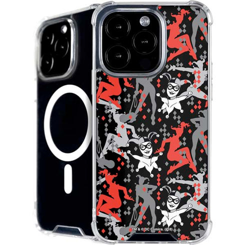 DC Comics Harley Quinn All Over Print iPhone 16 Pro MagSafe Case