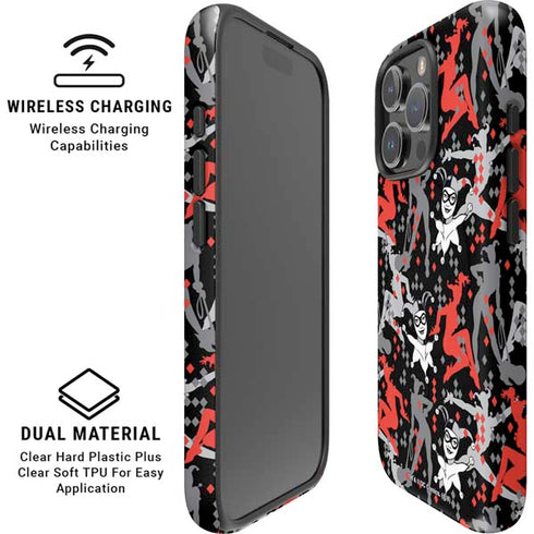 DC Comics Harley Quinn All Over Print iPhone 16 Pro Magsafe Impact Case