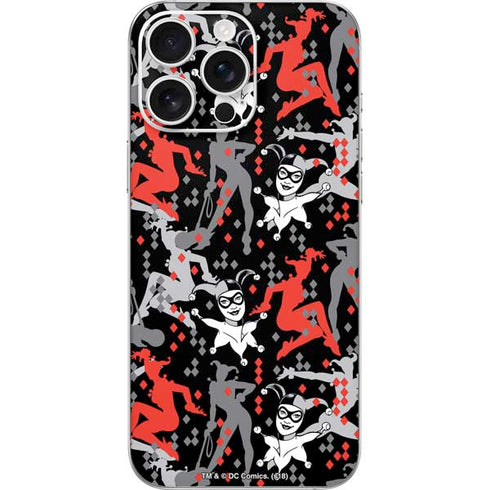 DC Comics Harley Quinn All Over Print iPhone 16 Pro Max Skin