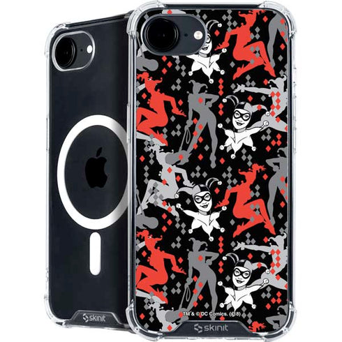 DC Comics Harley Quinn All Over Print iPhone 16e MagSafe Case