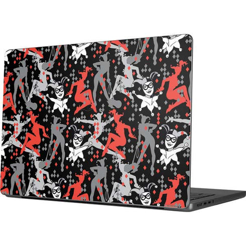 DC Comics Harley Quinn All Over Print Apple MacBook Pro 14-inch Skin