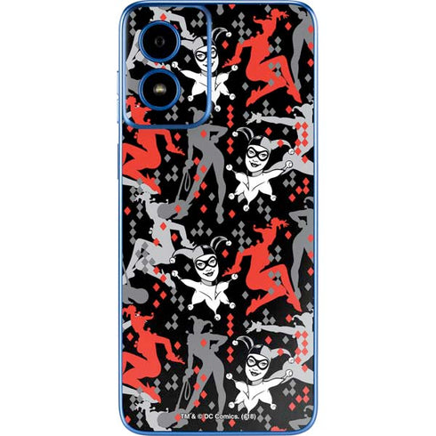 DC Comics Harley Quinn All Over Print Moto G Play 4G (2024) Skin