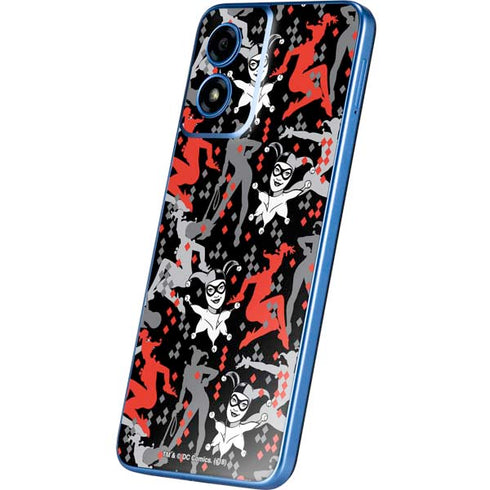 DC Comics Harley Quinn All Over Print Moto G Play 4G (2024) Skin