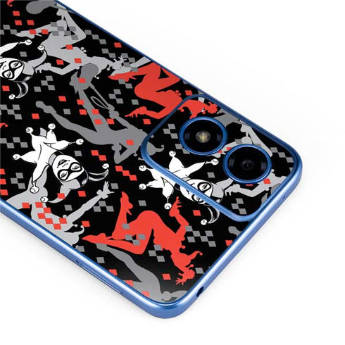 DC Comics Harley Quinn All Over Print Moto G Play 4G (2024) Skin
