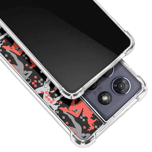 DC Comics Harley Quinn All Over Print Moto G Stylus 5G (2025) Clear Case