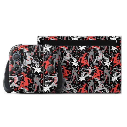 DC Comics Harley Quinn All Over Print Nintendo Switch 2 (2025) with Joy-Con Skin