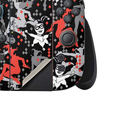 DC Comics Harley Quinn All Over Print Nintendo Switch 2 (2025) Joy-Con Controller Skin