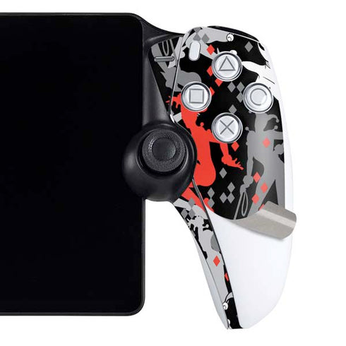 DC Comics Harley Quinn All Over Print PlayStation Portal Remote Player Skin