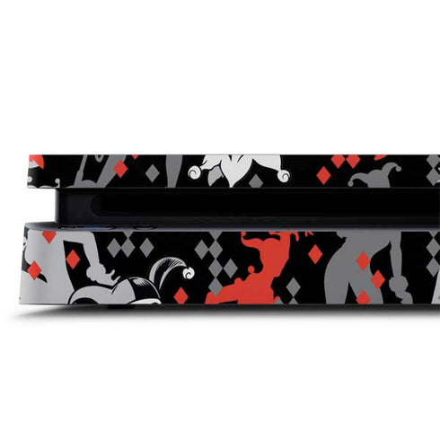 DC Comics Harley Quinn All Over Print PS4 Slim Skin