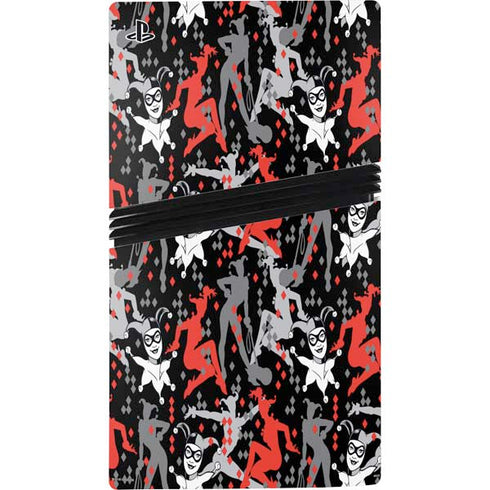 DC Comics Harley Quinn All Over Print PS5 Pro Console Skin