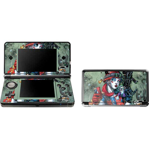 DC Comics Harley Quinn Little Black Book Cover#47 New 52 Art by Jim Lee Nintendo Skins