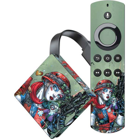 DC Comics Harley Quinn Little Black Book Cover#47 New 52 Art by Jim Lee Amazon Fire TV Skin