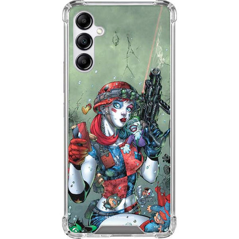 DC Comics Harley Quinn Little Black Book Cover#47 New 52 Art by Jim Lee Gabb Phone 4 Clear Case