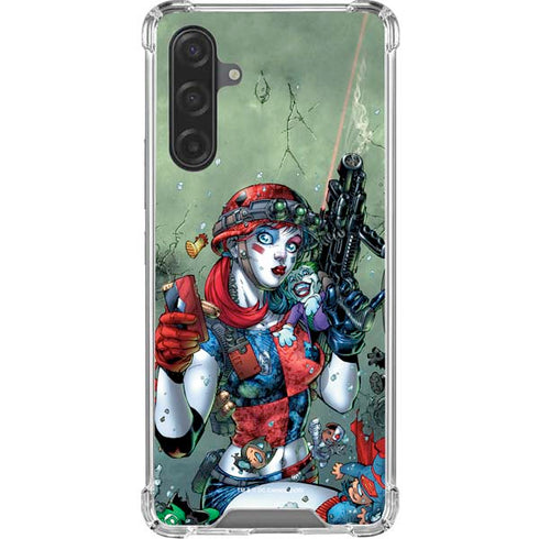 DC Comics Harley Quinn Little Black Book Cover#47 New 52 Art by Jim Lee Galaxy A17 Clear Case
