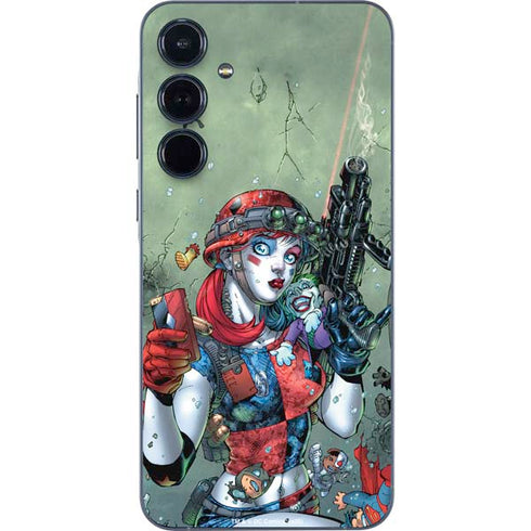 DC Comics Harley Quinn Little Black Book Cover#47 New 52 Art by Jim Lee Galaxy A35 5G Skin