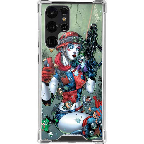 DC Comics Harley Quinn Little Black Book Cover#47 New 52 Art by Jim Lee Galaxy S22 Ultra Clear Case
