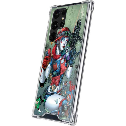 DC Comics Harley Quinn Little Black Book Cover#47 New 52 Art by Jim Lee Galaxy S22 Ultra Clear Case
