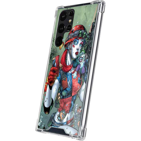 DC Comics Harley Quinn Little Black Book Cover#47 New 52 Art by Jim Lee Galaxy S23 Ultra Clear Case