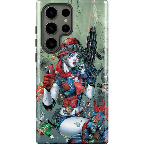 DC Comics Harley Quinn Little Black Book Cover#47 New 52 Art by Jim Lee Galaxy S23 Ultra Pro Case