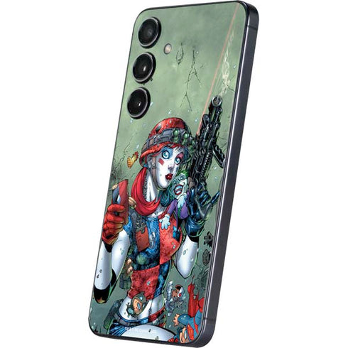 DC Comics Harley Quinn Little Black Book Cover#47 New 52 Art by Jim Lee Galaxy S24 Skin