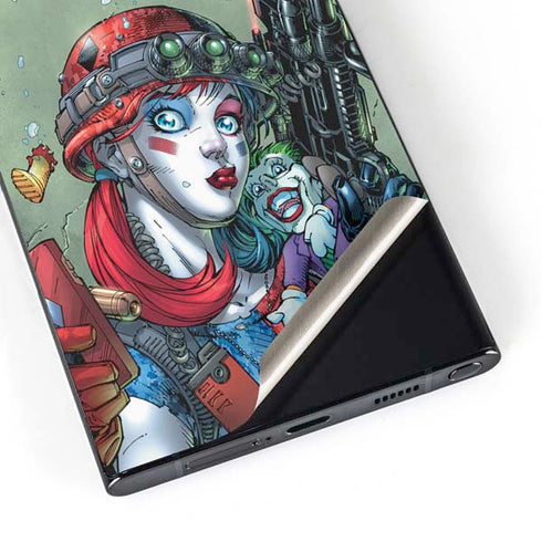 DC Comics Harley Quinn Little Black Book Cover#47 New 52 Art by Jim Lee Galaxy S24 Ultra Skin
