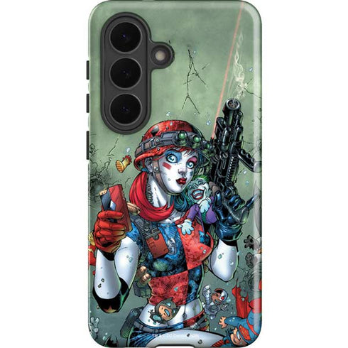 DC Comics Harley Quinn Little Black Book Cover#47 New 52 Art by Jim Lee Galaxy S26 Impact Case