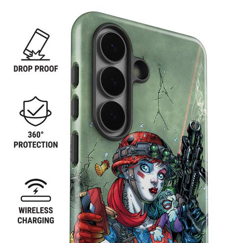 DC Comics Harley Quinn Little Black Book Cover#47 New 52 Art by Jim Lee Galaxy S26 Plus Impact Case