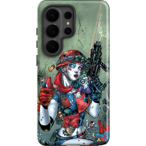 DC Comics Harley Quinn Little Black Book Cover#47 New 52 Art by Jim Lee Galaxy S26 Ultra Impact Case