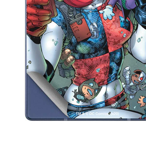 DC Comics Harley Quinn Little Black Book Cover#47 New 52 Art by Jim Lee Galaxy Z Fold6 Skin