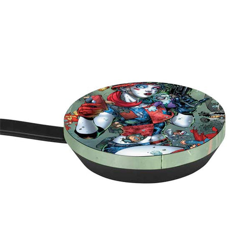 DC Comics Harley Quinn Little Black Book Cover#47 New 52 Art by Jim Lee Google Stadia Controller Skin