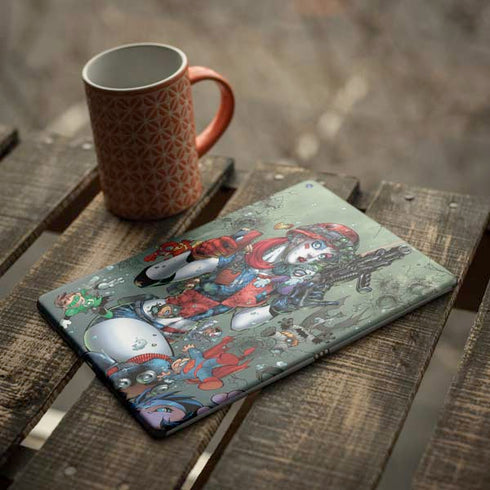 DC Comics Harley Quinn Little Black Book Cover#47 New 52 Art by Jim Lee iPad Skins