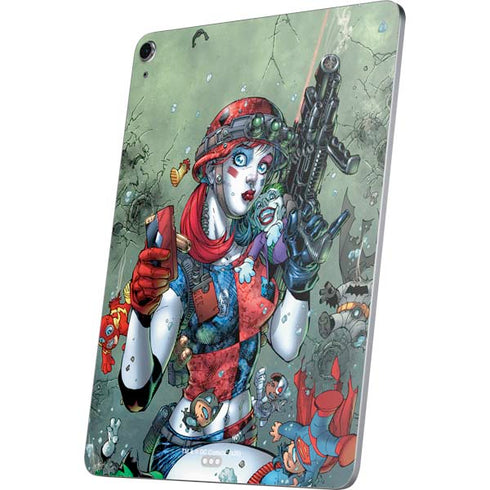 DC Comics Harley Quinn Little Black Book Cover#47 New 52 Art by Jim Lee Apple iPad Air Skin